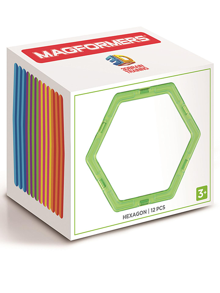 MAGFORMERS 12-częściowy zestaw magnetyczny 