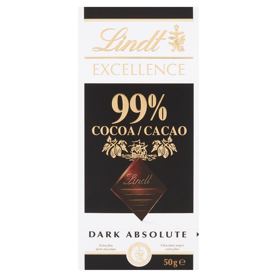 Lindt - Excellence czekolada gorzka 99% kakao