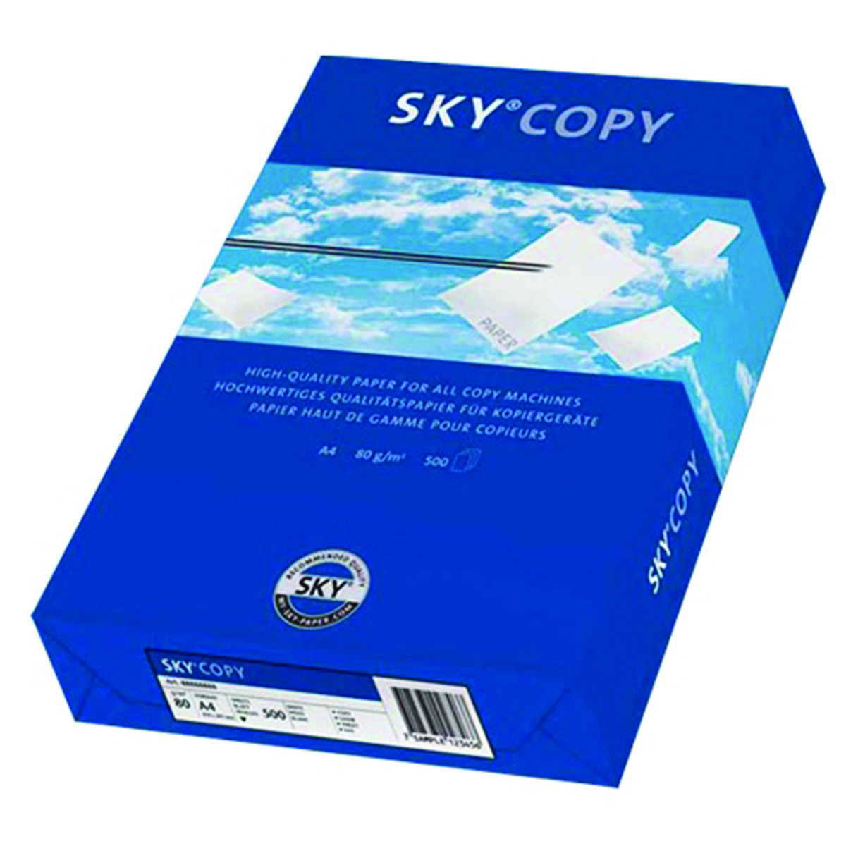 SKY Papier kserograficzny SKY Copy, A4, klasa C, 80gsm, 500ark. SKY-88031879