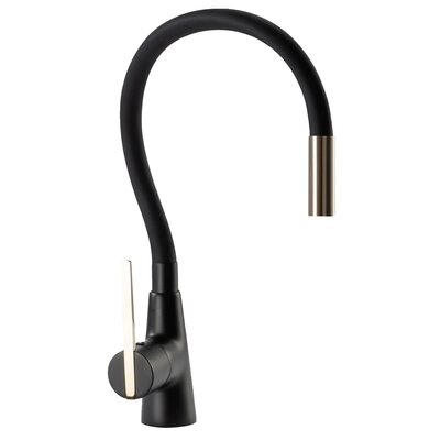 REA Bateria kuchenna ICON Black/L.Gold B5682