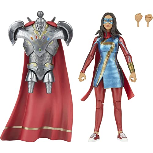 Hasbro, Marvel, figurka kolekcjonerska Avengers Legends, Ms. Marvel, BAF Infinity Ultron, 15 cm