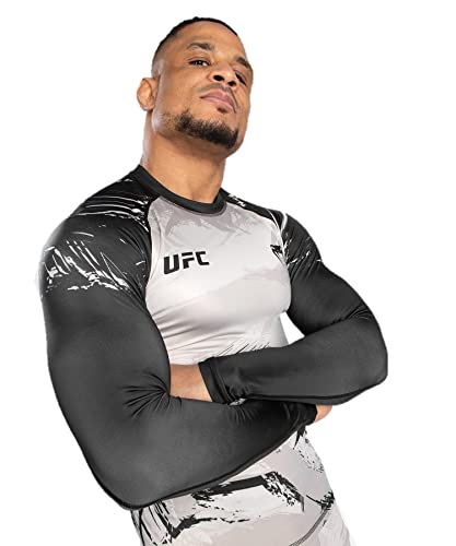 Venum UFC Authentic Fight Week 2.0 Rashguard - Długie rękawy - Sand/Black Rash Guard Koszula Męska