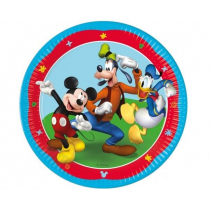 Talerzyki papierowe Mickey 23cm 8szt - Godan