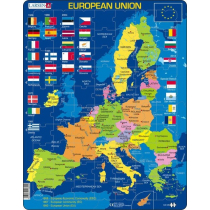Puzzle 70 el. Unia Europejska Larsen
