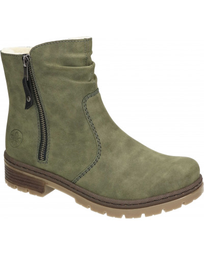 BOTKI RIEKER - 960171-07 ZIELONE - Rieker