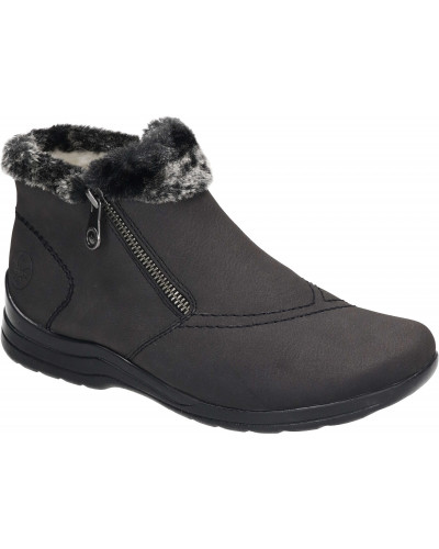 BOTKI RIEKER - 990239-09 SZARE - Rieker