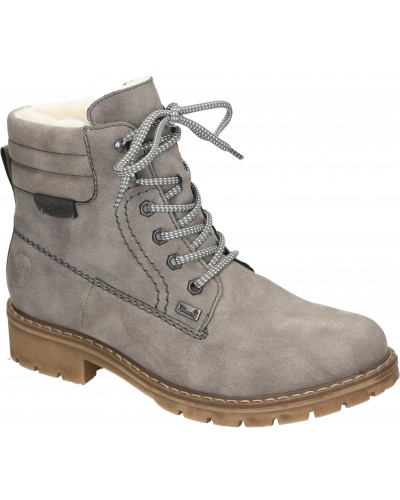 BOTKI RIEKER - 960183-09 SZARE - Rieker