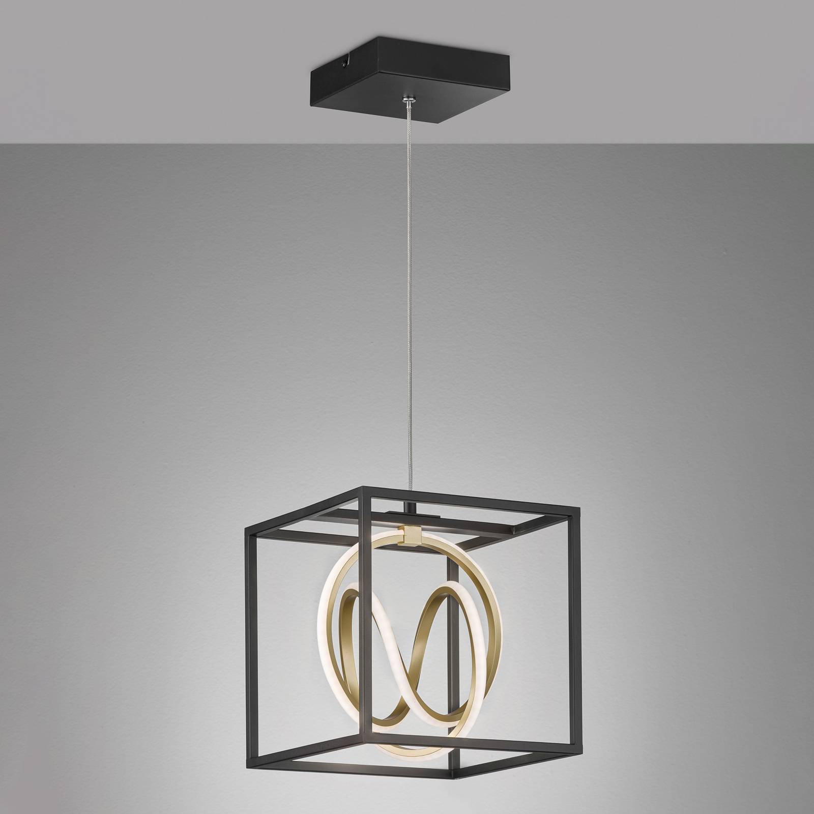 Lampa wisząca LED Gisi CCT, 1-punktowa