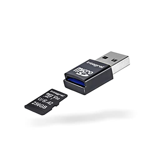Integral Czytnik kart micro SD, odczyt do 180 MB/s i prędkość zapisu 130 MB/s, USB 3.1 USB 3.0, dla micro SD, microSDHC, kart pamięci microSDXC, adapter karty pamięci USB 3.0