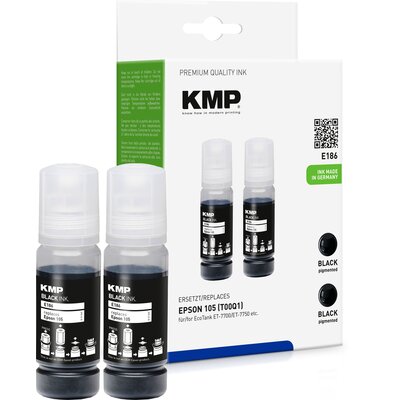 Zestaw tuszy KMP do Epson 105 Czarny 2 x 70 ml 1643,0001