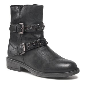 Botki Geox - D Catria F D26LQF 07743 C9999 Black