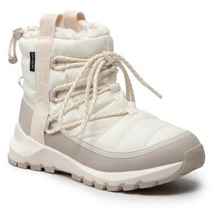 Śniegowce The North Face - Thermoball Lace Up Wp NF0A5LWD32F1 Gardenia White/Silver Grey