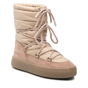 Śniegowce Moon Boot - Ltrack Suede Nylon 24500200001 Cipria