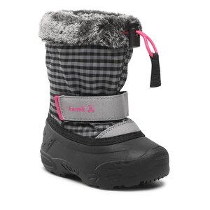 Śniegowce Kamik - Mini 2 T NF9389 Grey/Pink