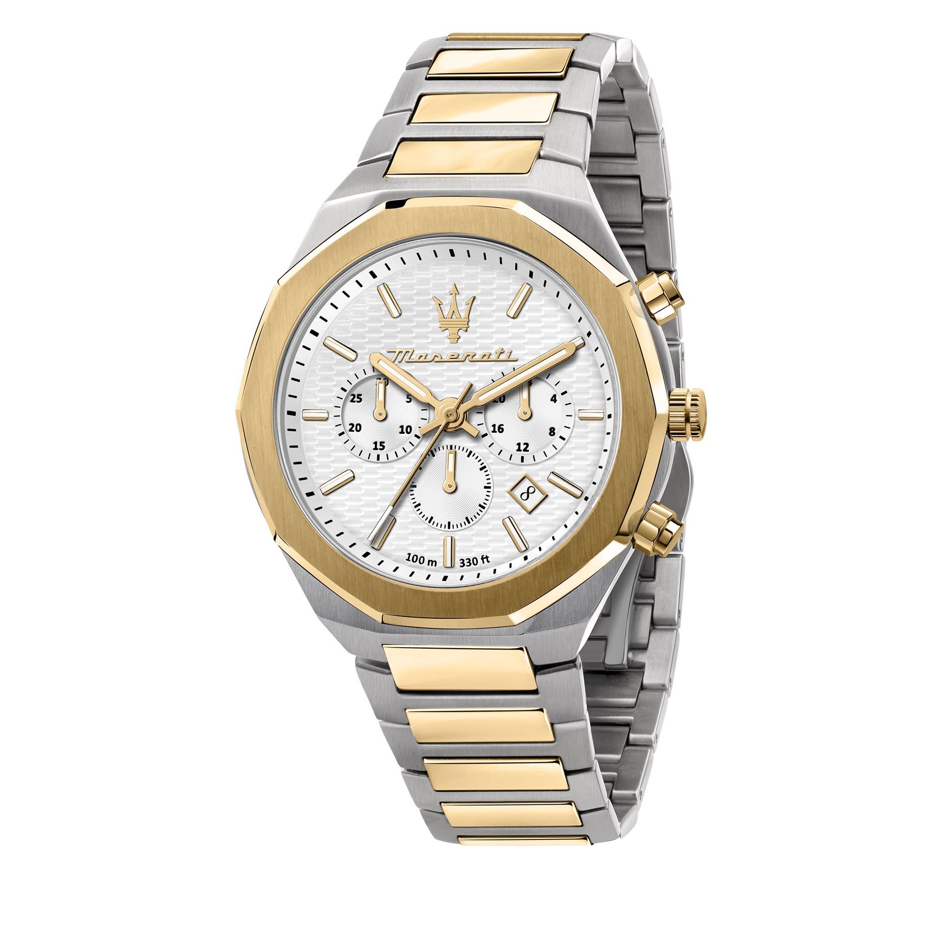 Zegarek Maserati - Stile R8873642009 Gold/Silver