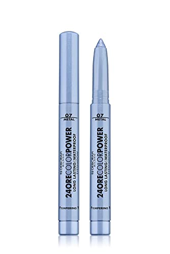 Deborah Milano Cień do powiek 24-godzinny kolor mocy wodnej N.7 - Light Blue