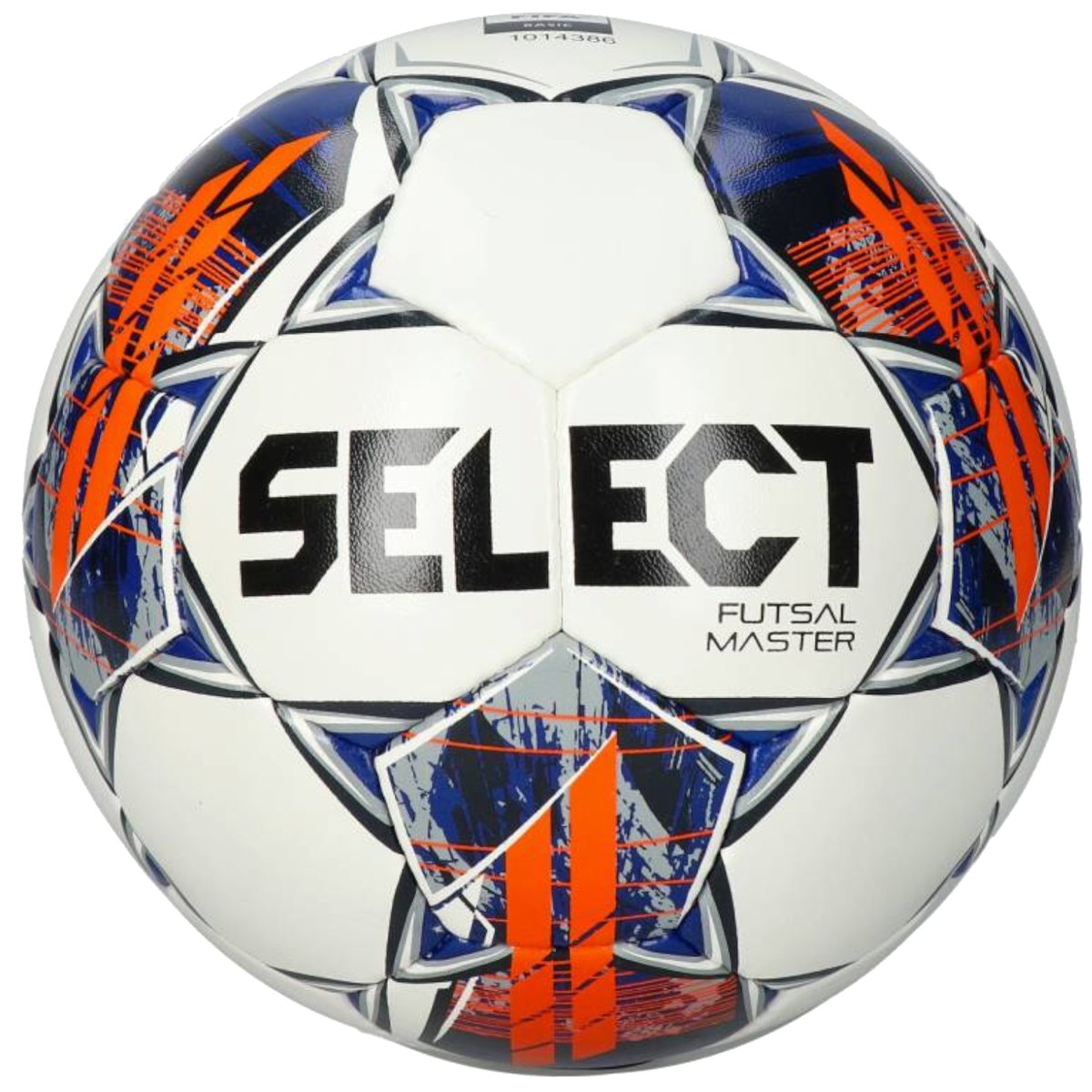 Select Futsal Master Grain FIFA Basic Ball MASTER WHT-NAV, unisex, piłki do piłki nożnej, Białe