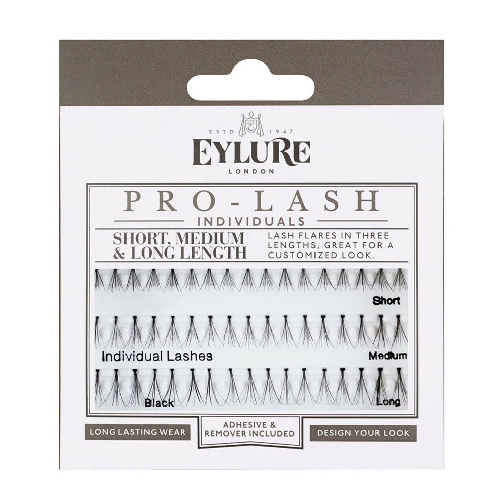 Eylure Inddividual Lashes Sztuczne rzęsy w kępkach czarne