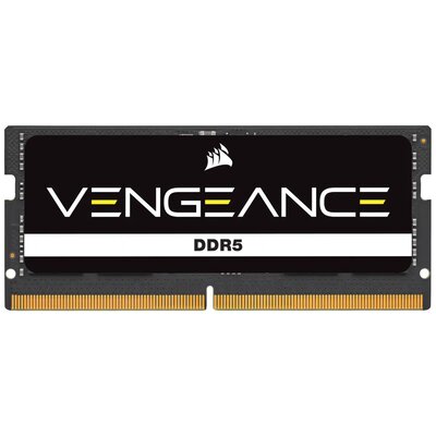 CORSAIR 8GB 1x8GB DDR5 SODIMM 4800MHz Unbuffered 40-40-40-77 Black PCB 1.1V