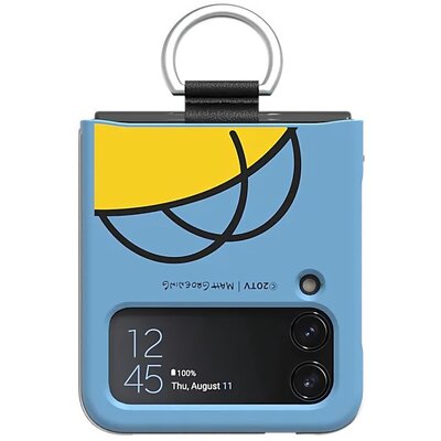 Etui z pierścieniem SAMSUNG Lisa Simpson do Galaxy Z Flip4 GP-XVF721HOOOW
