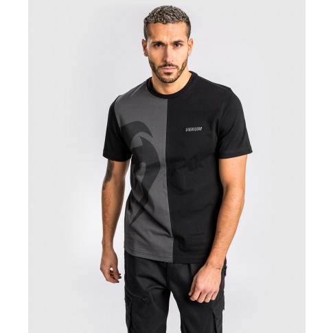Venum T-Shirt Giant Split T-Shirt  Black/Grey