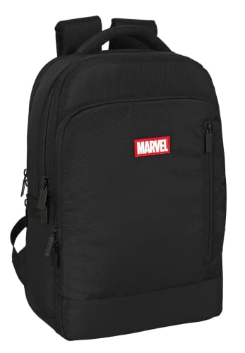 safta Unisex plecak dla dzieci przenośny 15,6 cala + tablet + USB Marvel Teen, kolorowy, średni, kolorowy, m