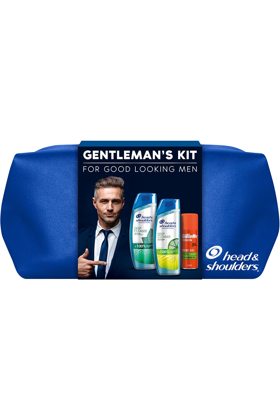 Zestaw Podarunkowy Head & Shoulders Deep Cleanse 2 Szampony I Żel Do Golenia Gillette Fusion5