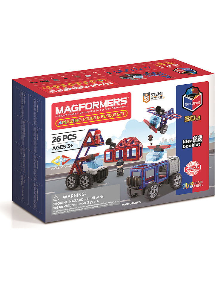 MAGFORMERS 26-częściowy zestaw magnetyczny 