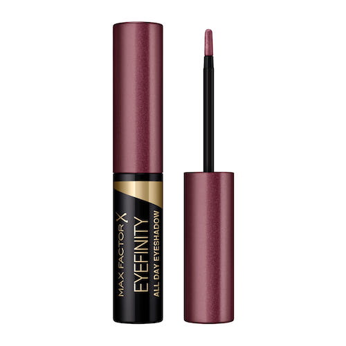 Max Factor EYEFINITY 24H ALL DAY EYESHADOW - Metaliczny cień do powiek w płynie - 09 - SULTRY BURGUNDY