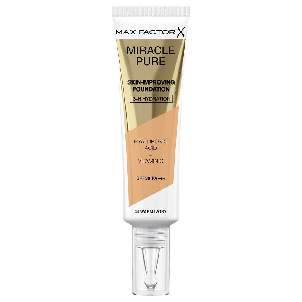 Max Factor Miracle Pure SPF30 PA+++ podkład poprawiający kondycję skóry 44 Warm Ivory 30ml 108125-uniw