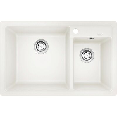 Blanco LEGRA 8 Silgranit Biały odwracalny 526226 526226