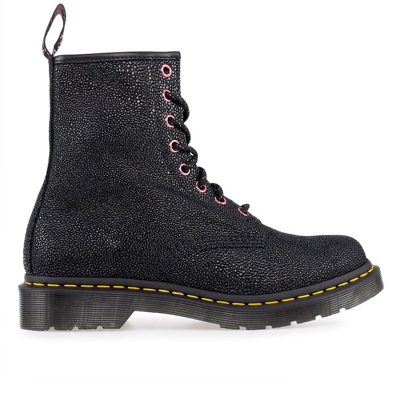 Buty Dr Martens 1460 Bejeweled Lace Up 27655001 - czarne