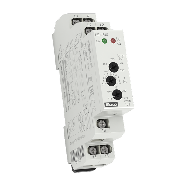 ELKO EP PRZEKAŹNIK DO NADZOROWANIA NAPIĘCIA HRN-54N/3x400V/230V