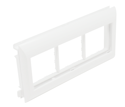 EFAPEL ADAPTER POTRÓJNY DO KANAŁÓW KABLOWYCH BIAŁY 10954 ABR