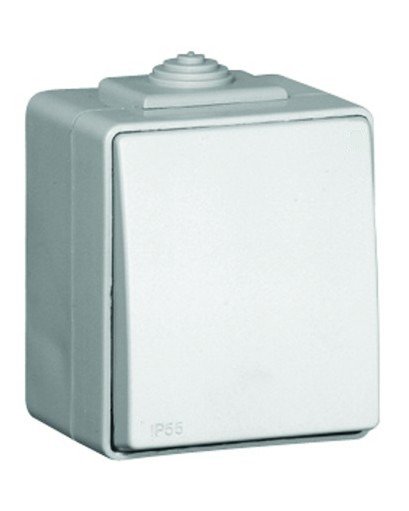 EFAPEL WATERPROOF48 ŁĄCZNIK 1-BIEGUNOWY N/T IP65 BIAŁY 48011 CBR