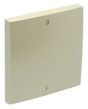 EFAPEL LOGUS90 KLAWISZ DO ŁĄCZNIKA 2-BIEGUNOWEGO SYMBOL 0 I 1 PERŁOWY 90608 TPE