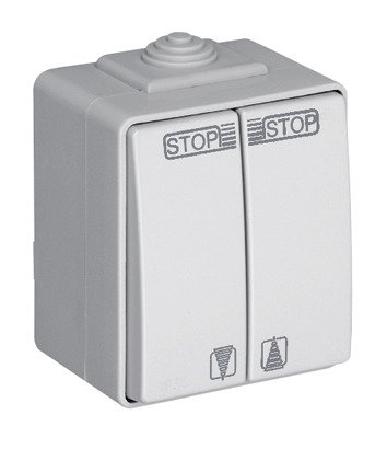 EFAPEL WATERPROOF48 ŁĄCZNIK ŻALUZJOWY N/T IP65 BIAŁY 48290 CBR