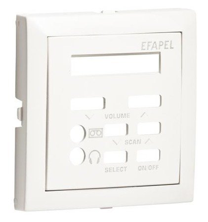 EFAPEL AQUARELLA ELEMENT CENTRALNY DO STEROWNIKA DŹWIĘKU GRAFIT 90709 TIS