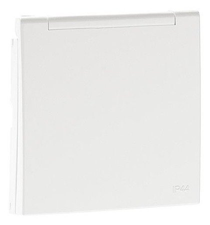 EFAPEL LOGUS90 ELEMENT CENTRALNY DO GNIAZDA SCHUKO IP44 ALUMINIUM 90634 TAL