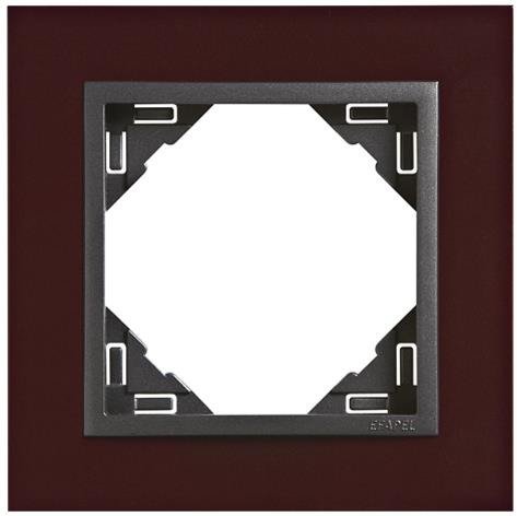 EFAPEL ANIMATO RAMKA 1-K.FIOLETOWY GRAFIT 90910TBS