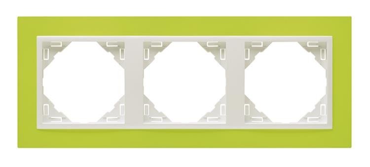 EFAPEL ANIMATO RAMKA 3-KROTNA ZIELONY LODOWY 90930 TDG