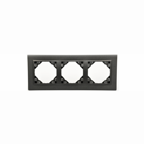 EFAPEL ANIMATO RAMKA 3-KROTNA GRAFIT GRAFIT 90930 TSS