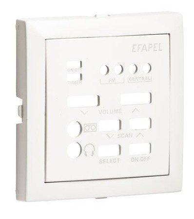 EFAPEL AQUARELLA ELEMENT CENTRALNY DO STEROWNIKA DŹWIĘKU ALUMINIUM 90707 TAL
