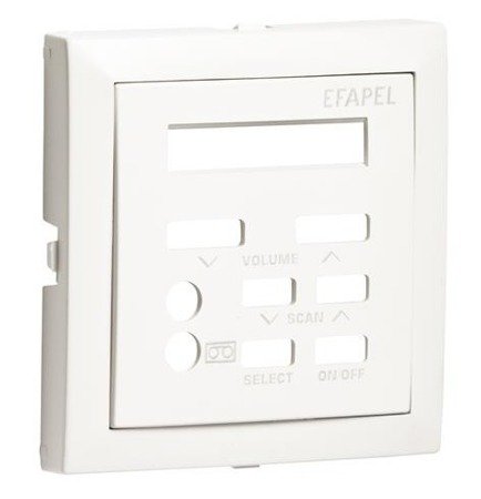 EFAPEL AQUARELLA ELEMENT CENTRALNY DO STEROWNIKA DŹWIĘKU GRAFIT 90715 TIS