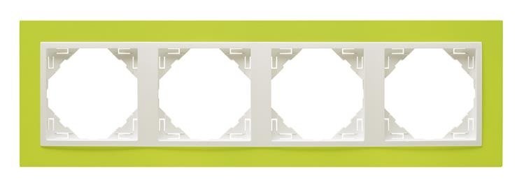 EFAPEL ANIMATO RAMKA 4-KROTNA ZIELONY 90940 TDG