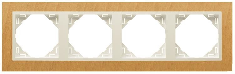 EFAPEL ARBORE RAMKA 4-KROTNA BUK PERŁA 90940 TFP