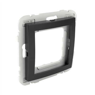 EFAPEL AQUARELLA PIERŚCIEŃ ADAPTUJĄCY DO MODUŁÓW 45x45 CZARNY 90881 TPM