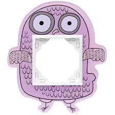 EFAPEL KIDS RAMKA 1-KROTNA FIOLETOWA SOWA 90910 FS