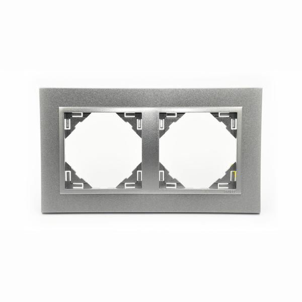 EFAPEL ANIMATO RAMKA 2-KROTNA ALUMINIUM 90920 TAA