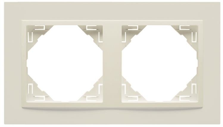 EFAPEL ANIMATO RAMKA 2-KROTNA PERŁOWY 90920 TPP
